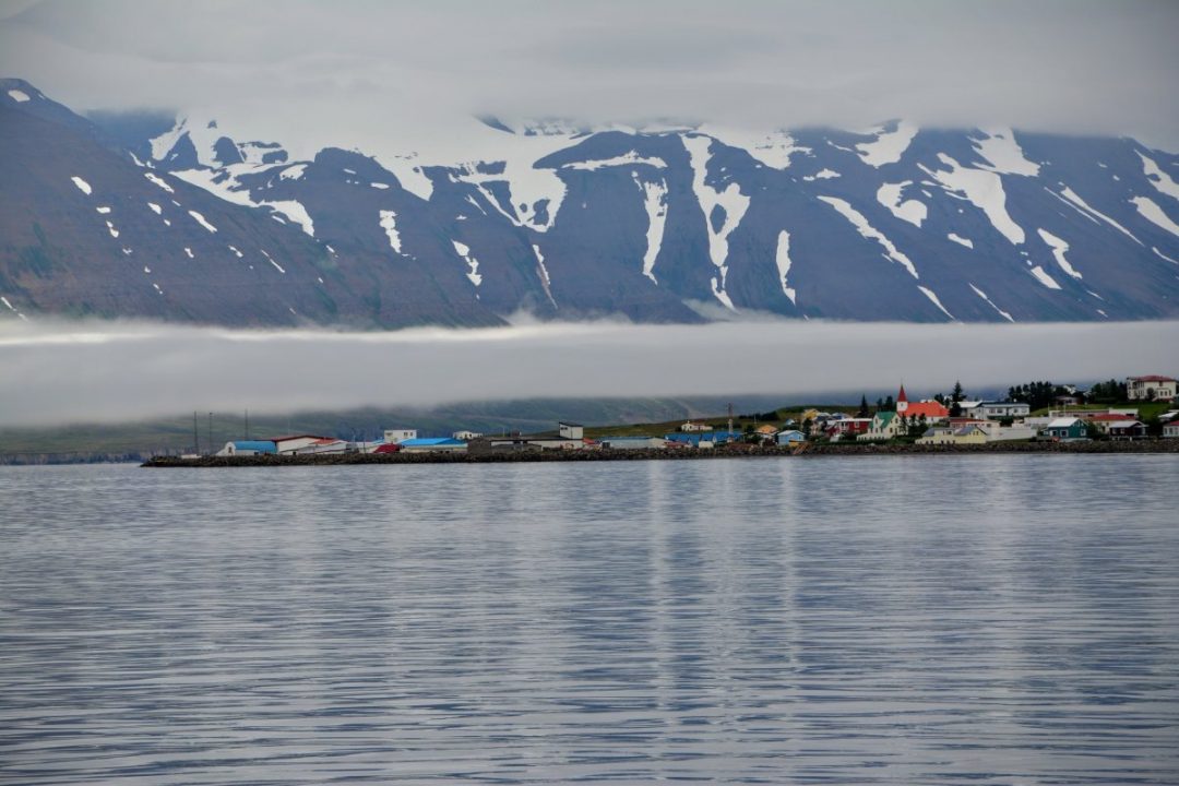 Aboard the Ambassador boat in Akureyri exploring the Eyjafjörður Fjord - Image by Allison Gutscher