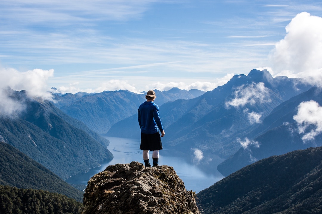 New Zealand hiker