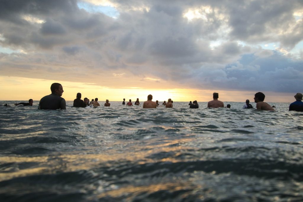 Bali surfing