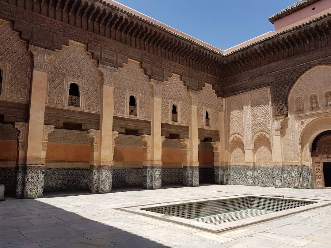 mosque in marrakech