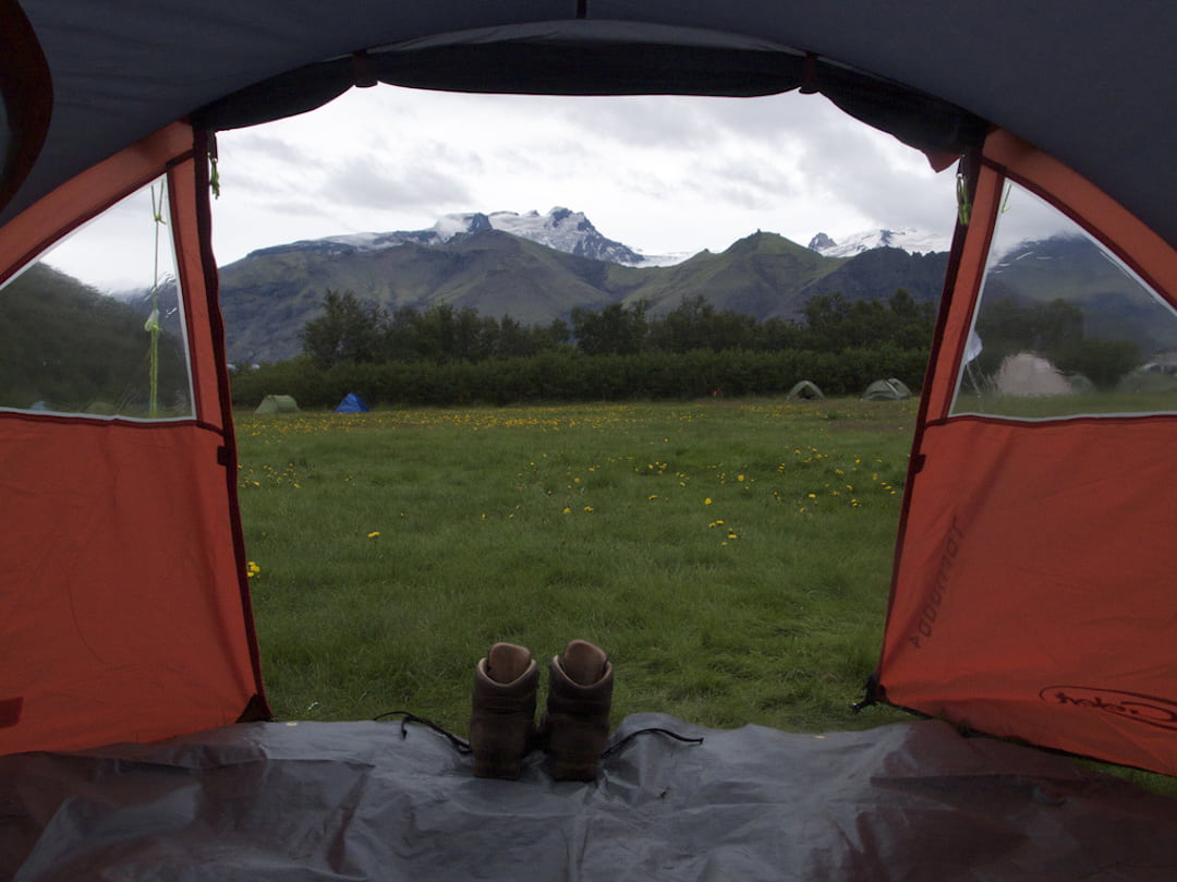 camping in Iceland