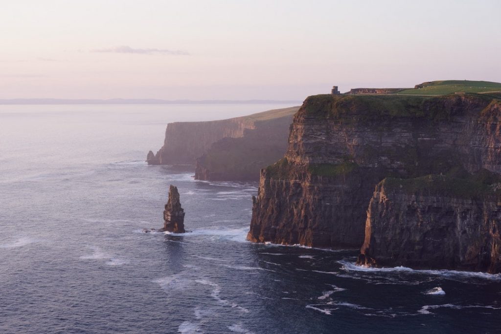 The stunning cliffs of Moher 