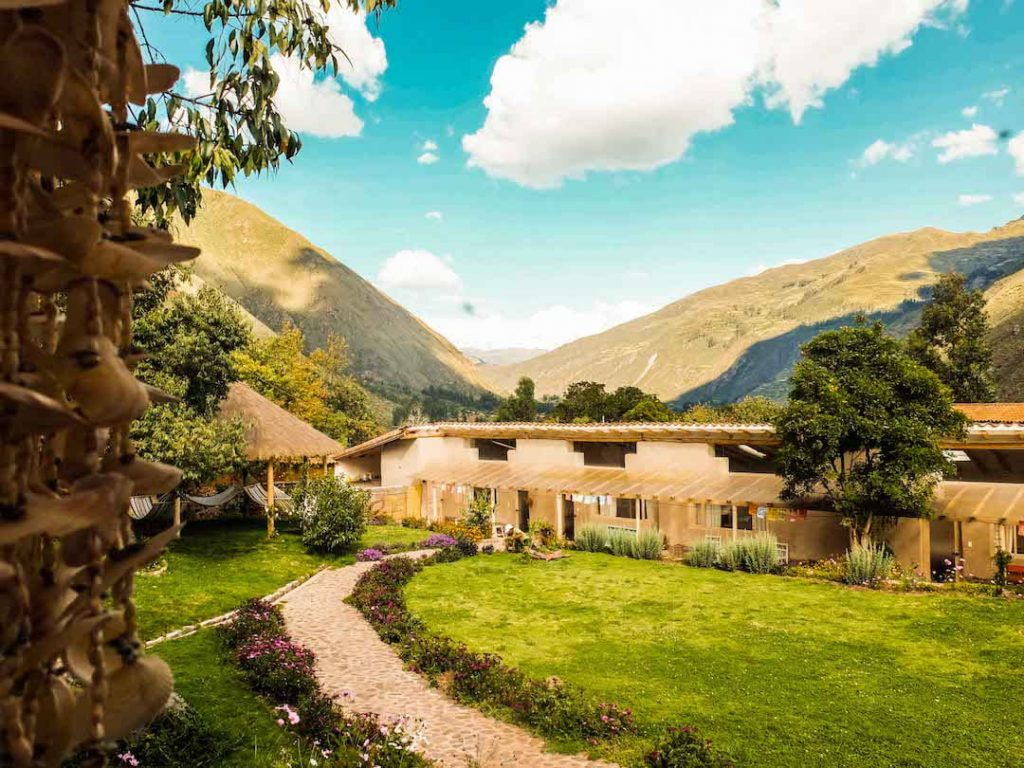 A valley in Peru outside a destination often used for yoga retreats 