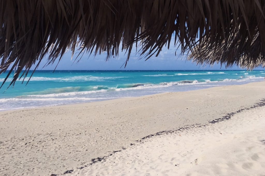 Turquoise waters and silky white sands of Varadero beach