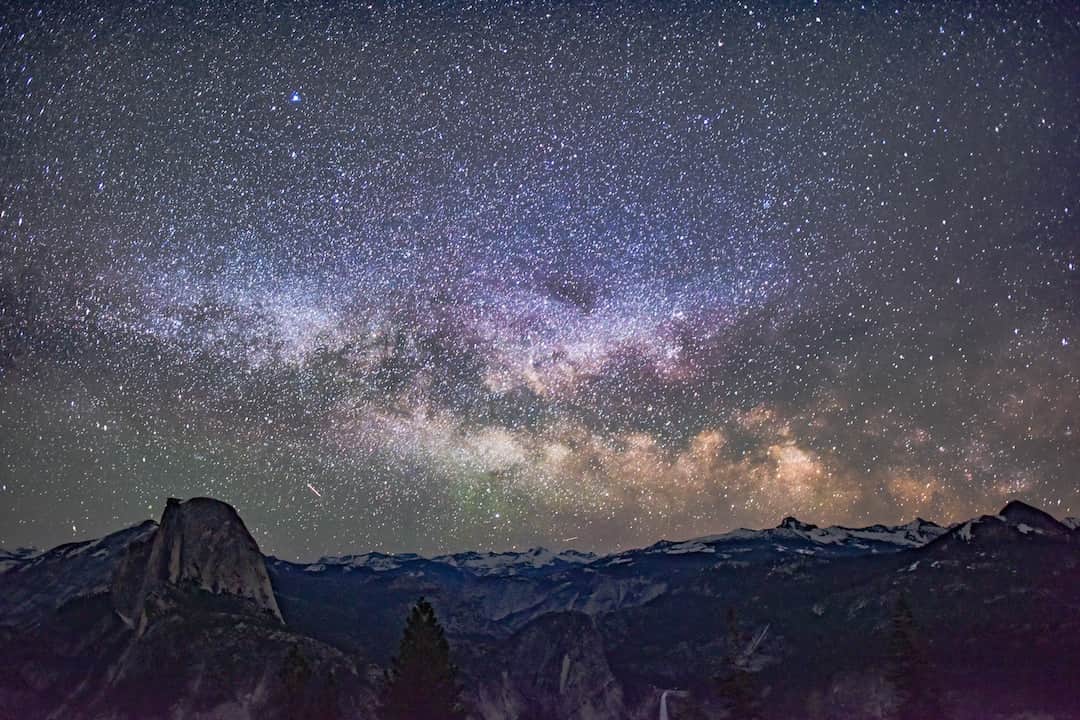 night sky - activities for couples in Yellowstone