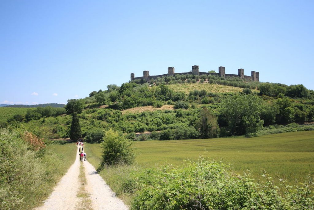 Monteriggioni along Via Francigena, Tuscany