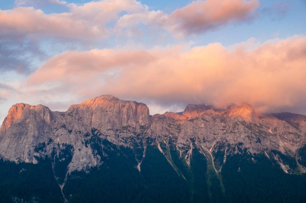 Dolomites sunset