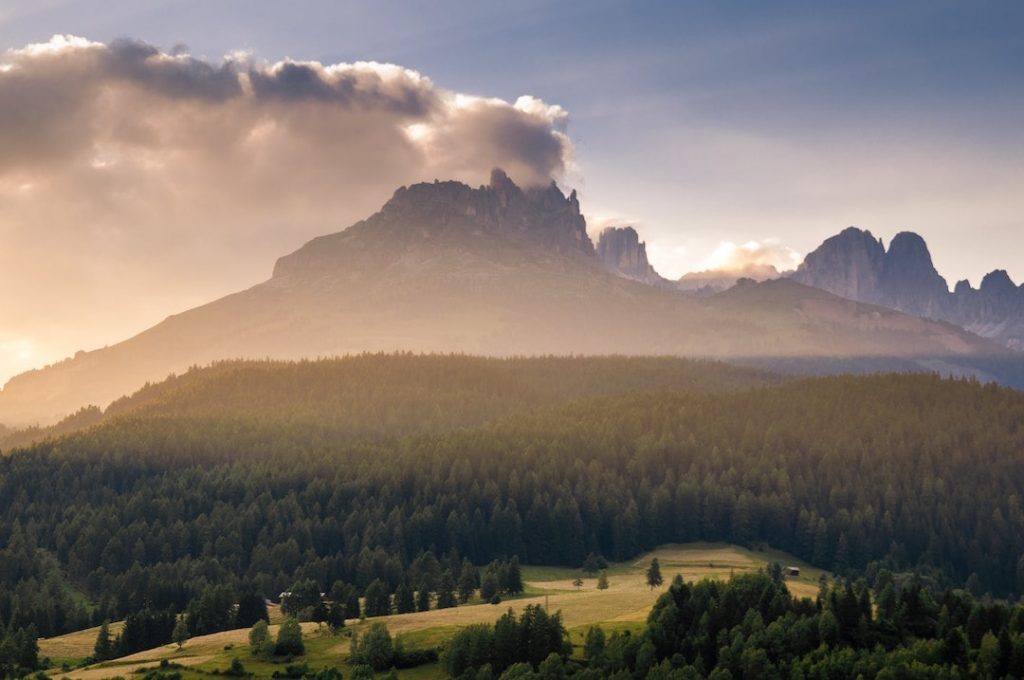 Dolomites sunset