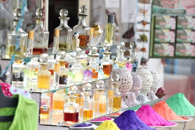 Perfume bottles