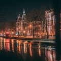 Amsterdam at night