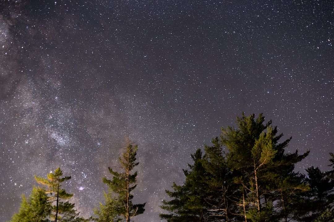 A starry night in New England