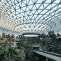 A monorail track in Changi Airport, Singapore