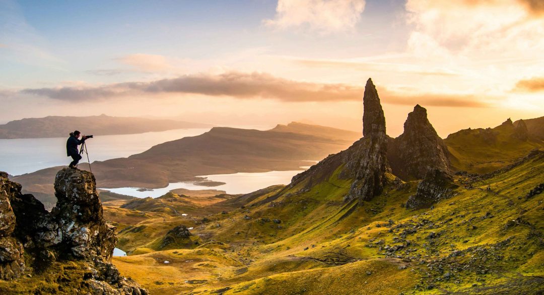 The Old Man of Storr on the striking Isle of Skye @unsplash